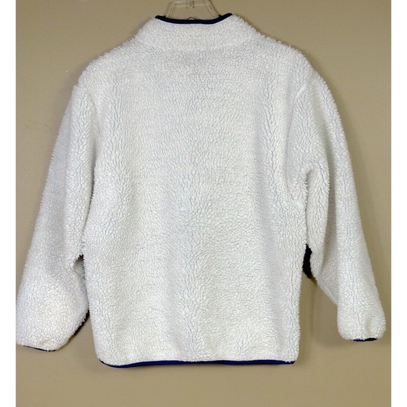 Vintage 90s Penfield Medium Deep Pile Sherpa Fleece Jacket USA Flaw - Picture 2 of 9